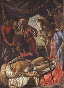 Sandro Botticelli Discovery of the Body of Holofernes oil painting artist